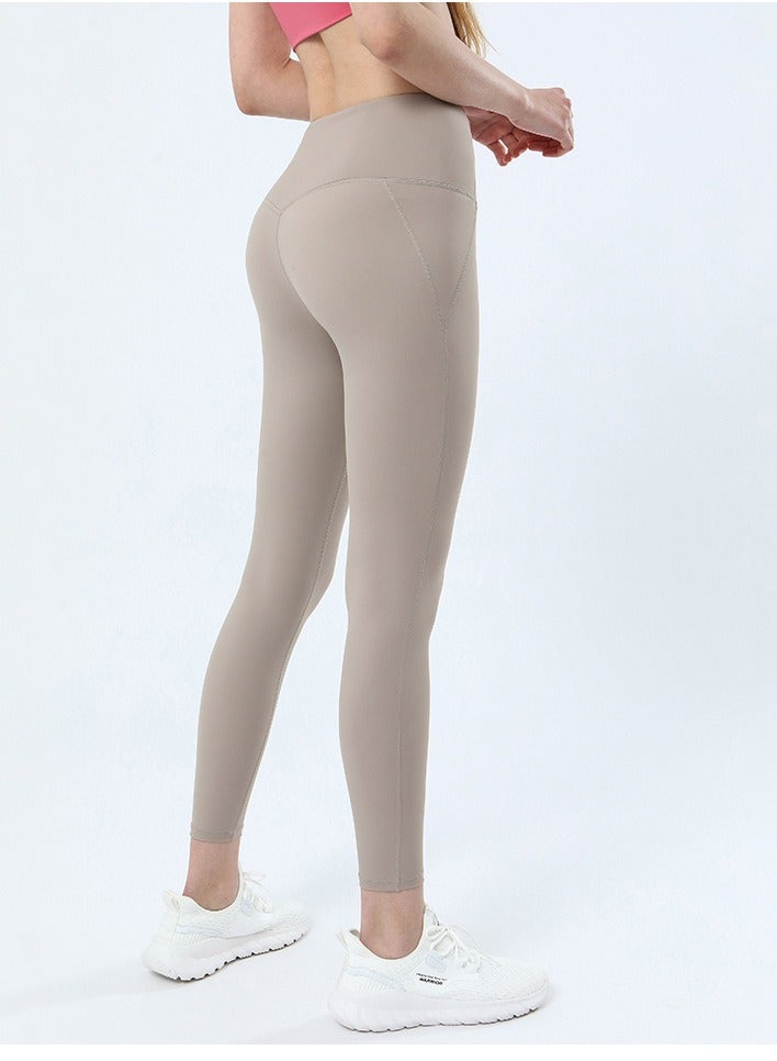 Yoga Tight Fitting Stretch Soft Pants Grey