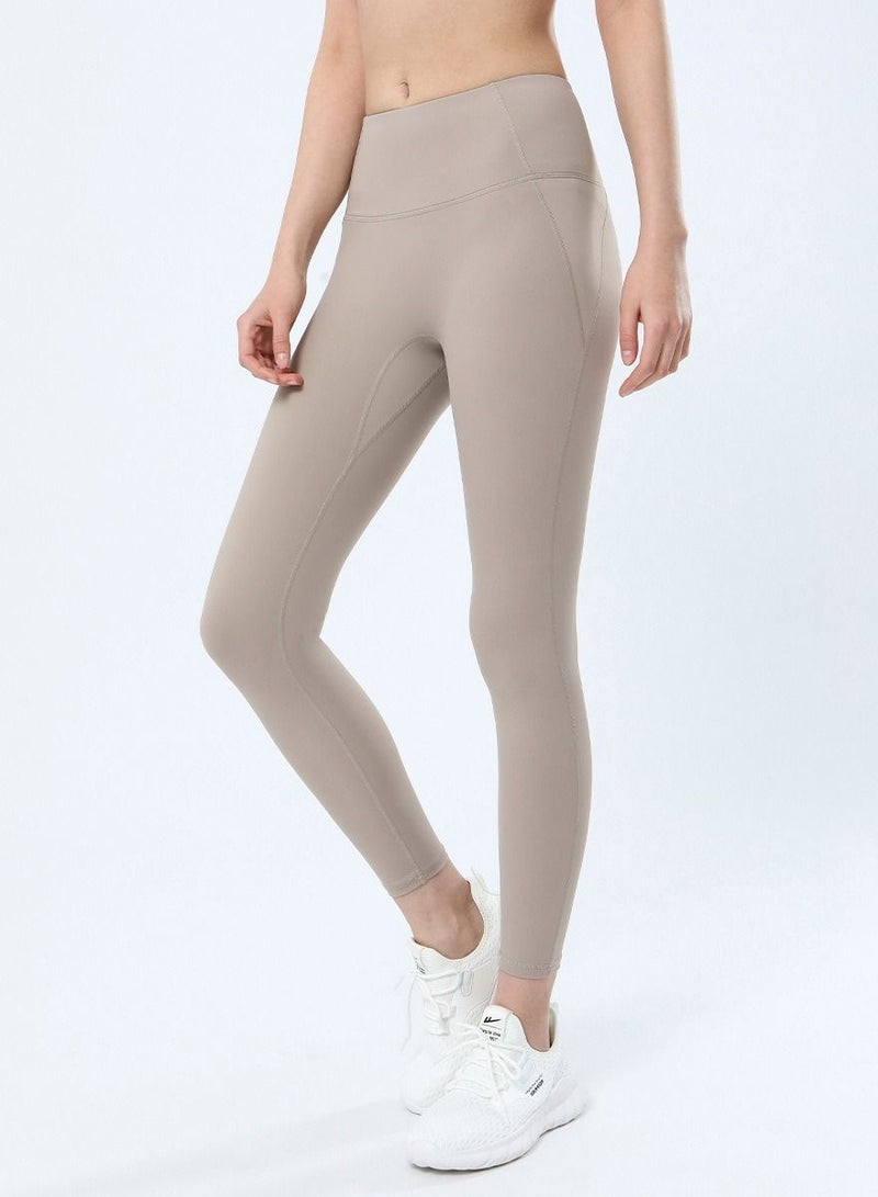 Yoga Tight Fitting Stretch Soft Pants Grey