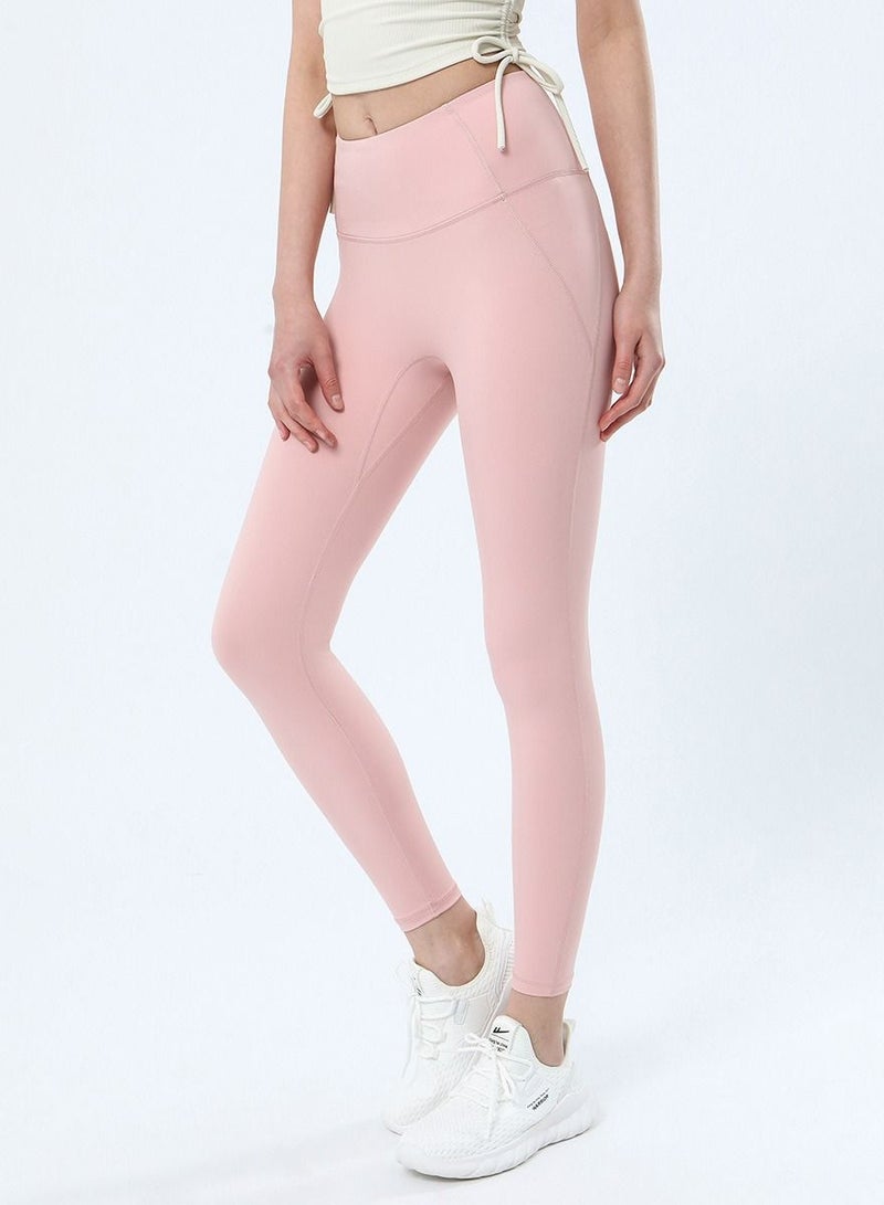 Yoga Tight Fitting Stretch Soft Pants Pink