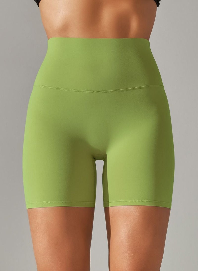 Yoga Tight Fitting Stretch Soft Pants Green