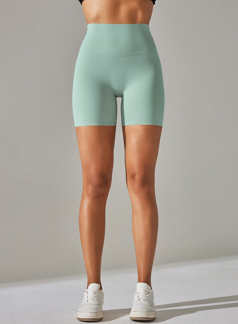 Yoga Tight Fitting Stretch Soft Pants Green