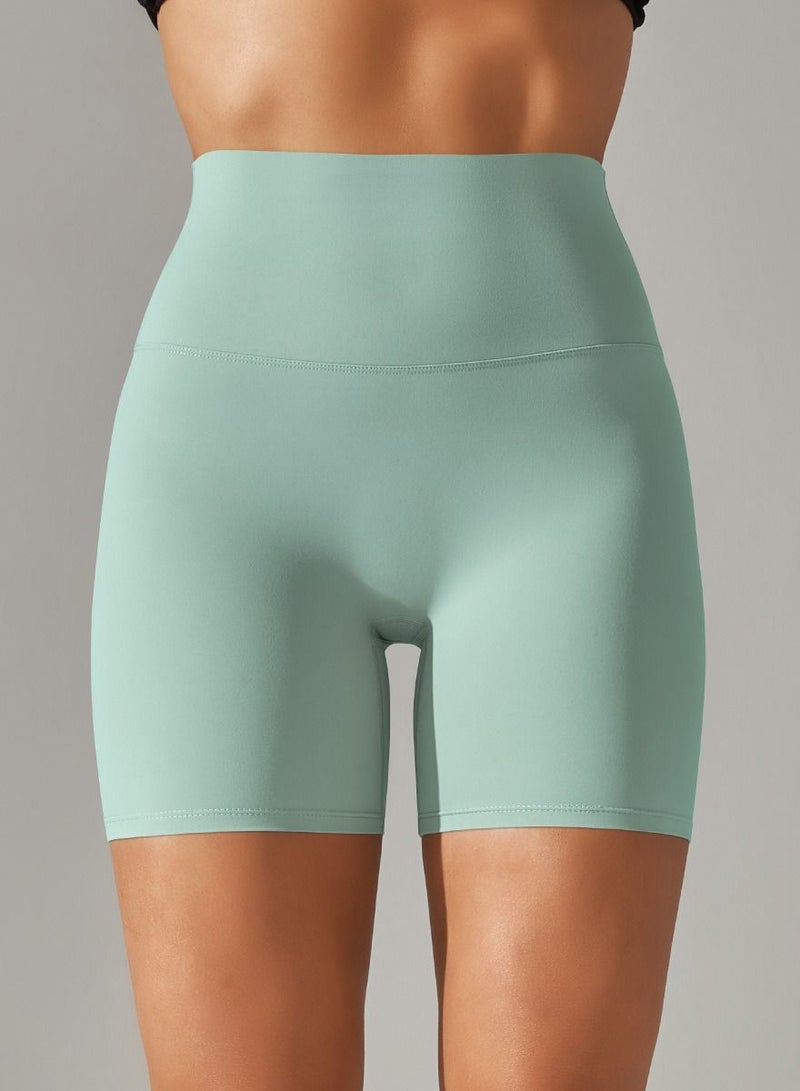 Yoga Tight Fitting Stretch Soft Pants Green