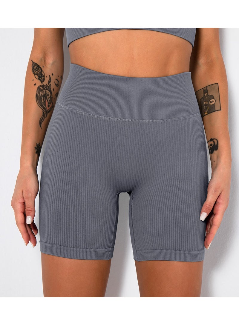 Yoga Tight Fitting Stretch Soft Pants Grey