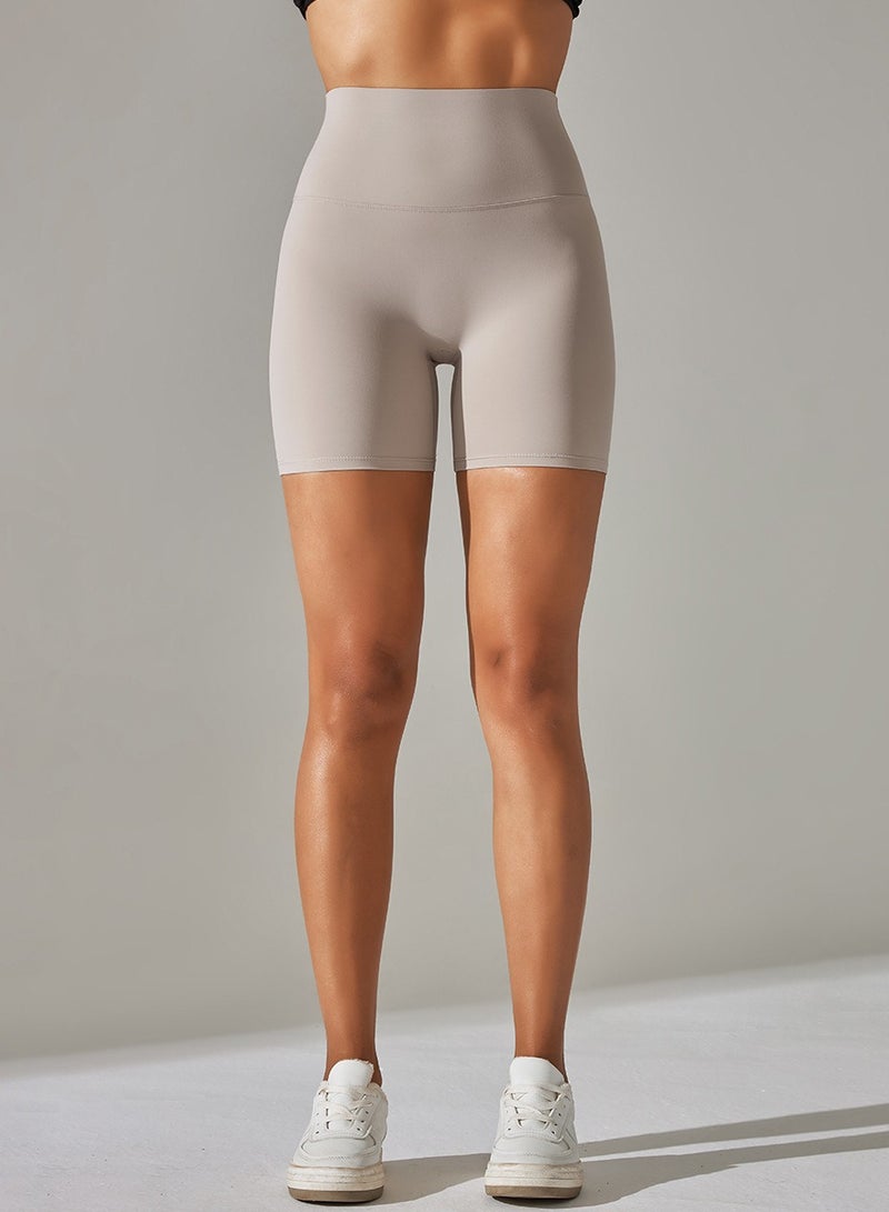 Yoga Tight Fitting Stretch Soft Pants Grey