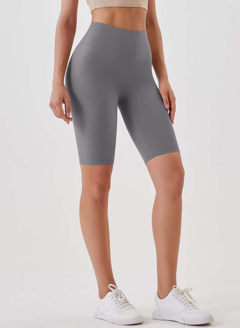 Yoga Tight Fitting Stretch Soft Pants Grey