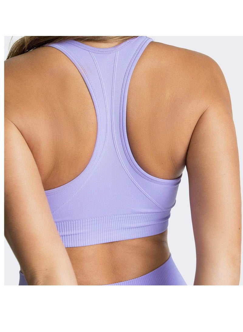 High Elastic Running Sports Fitness Yoga Bra Blue