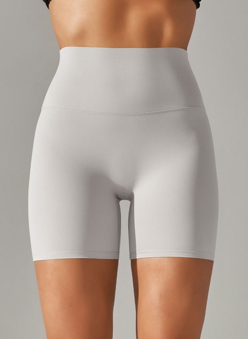 Yoga Tight Fitting Stretch Soft Pants Grey
