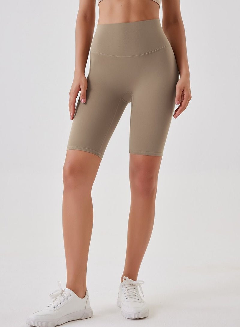 Yoga Tight Fitting Stretch Soft Pants Grey