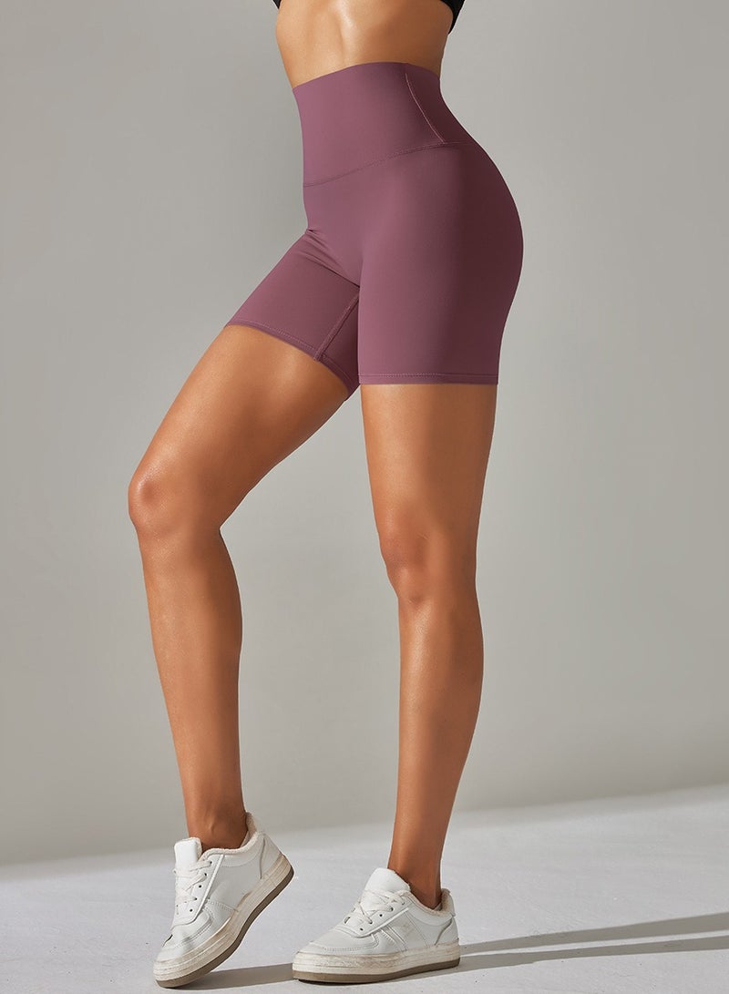 Yoga Tight Fitting Stretch Soft Pants Red