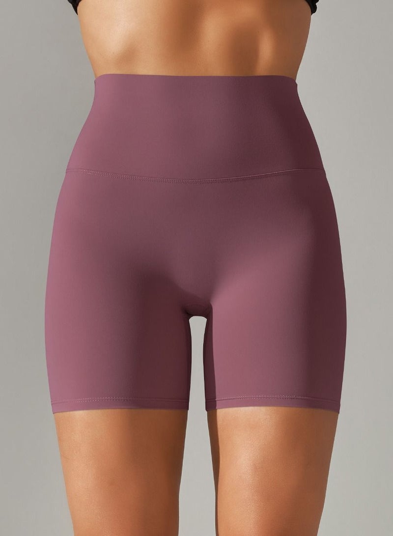 Yoga Tight Fitting Stretch Soft Pants Red