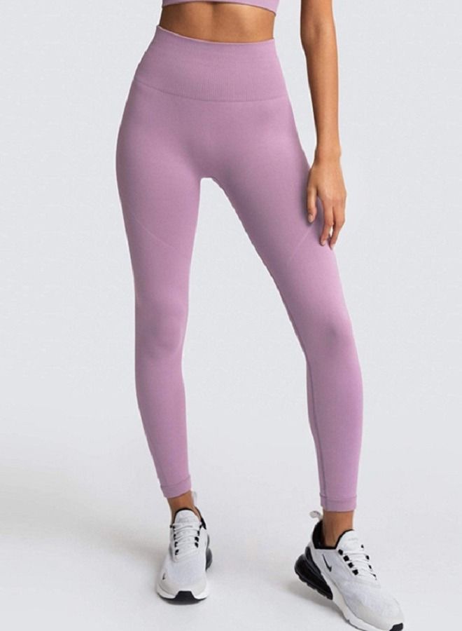 Yoga Tight Fitting Stretch Soft Pants Purple