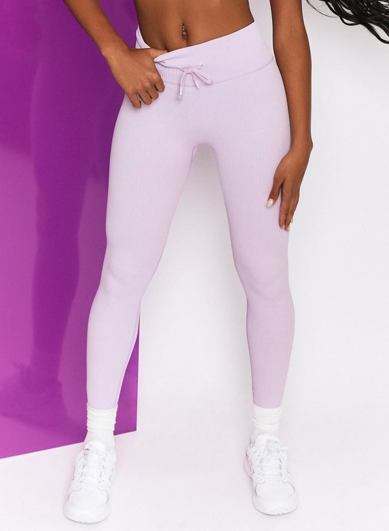 Yoga Tight Fitting Stretch Soft Pants Purple