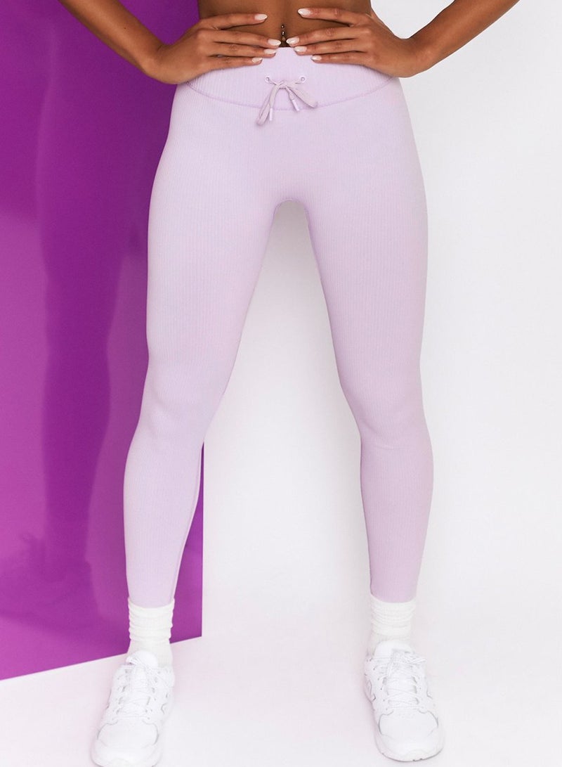 Yoga Tight Fitting Stretch Soft Pants Purple