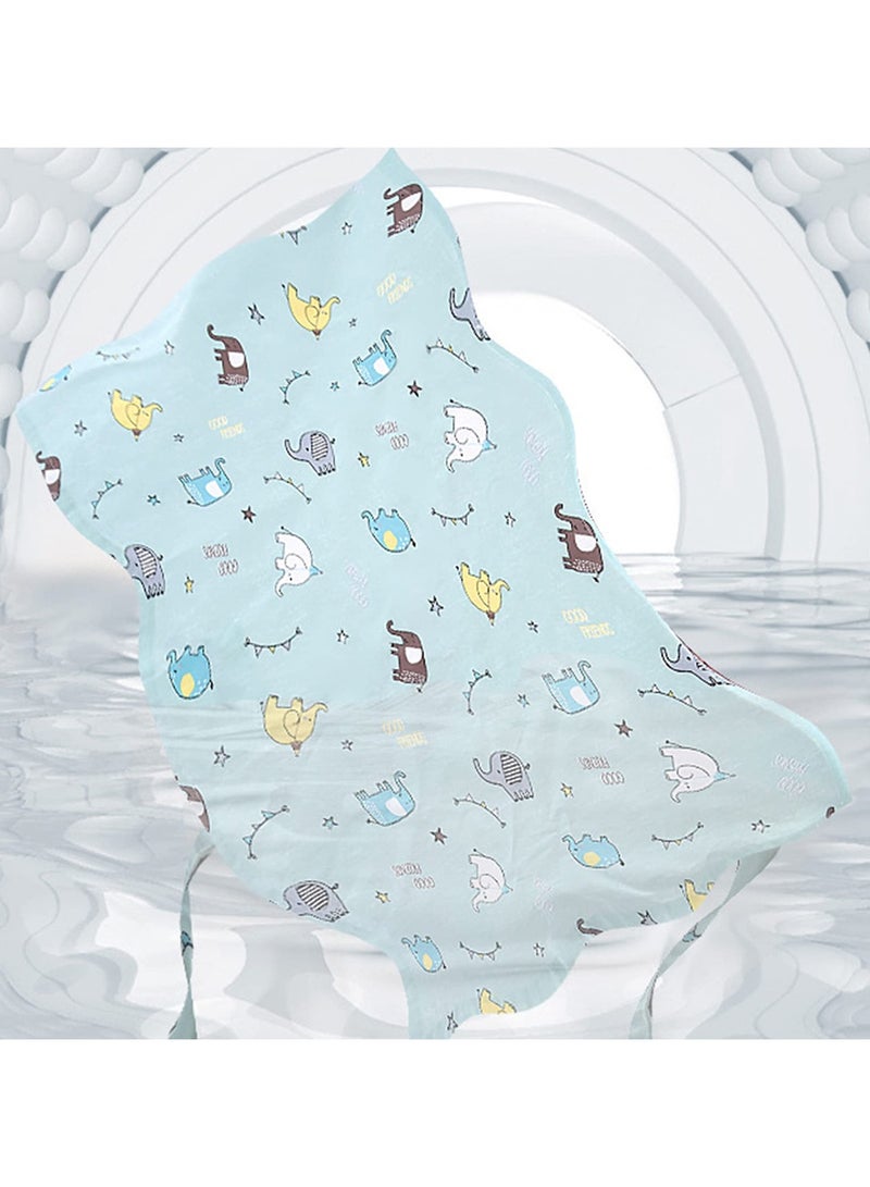 Cotton Nursing Cover, Large Breastfeeding Cover, 360° Coverage, Chemical-Free, Green Breastfeeding Apron Full Privacy Breastfeeding Scarf for Nursing Newborn