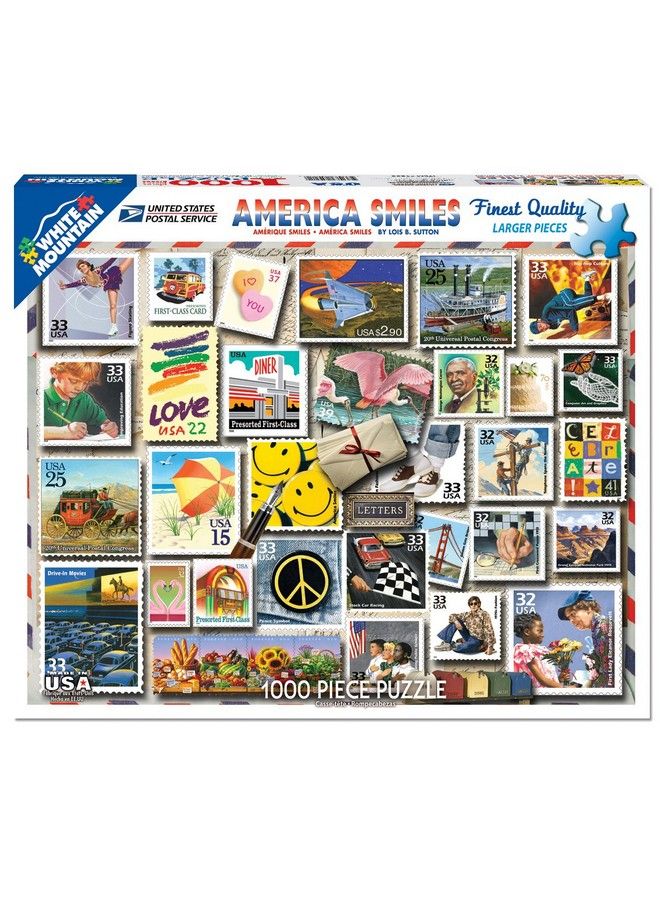 Puzzles America Smiles Jigsaw Puzzle 1000 Piece Jigsaw Puzzle