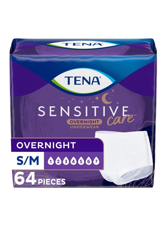 Incontinence Underwear for Women, Overnight Absorbency, Intimates - Small/Medium - 64 Count