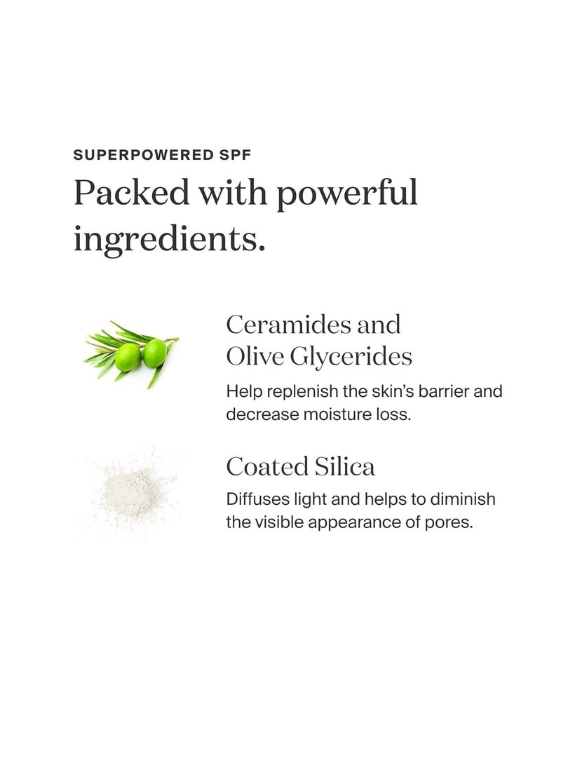 Supergoop! (Re)setting 100% Mineral Powder, Translucent - 0.15 oz - Makeup Setting Powder + Broad Spectrum SPF 35 PA+++ Sunscreen - With Ceramides, Olive Glycerides & Coated Silica Spheres