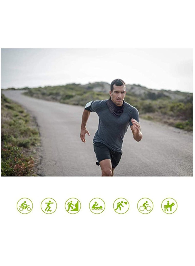 Bandana Headband Buff Neck Gaiter Stretchy Material Men Women for Running Cycling Hiking Yoga Basketball Camping Tennis Motorcycle Fishing Golf