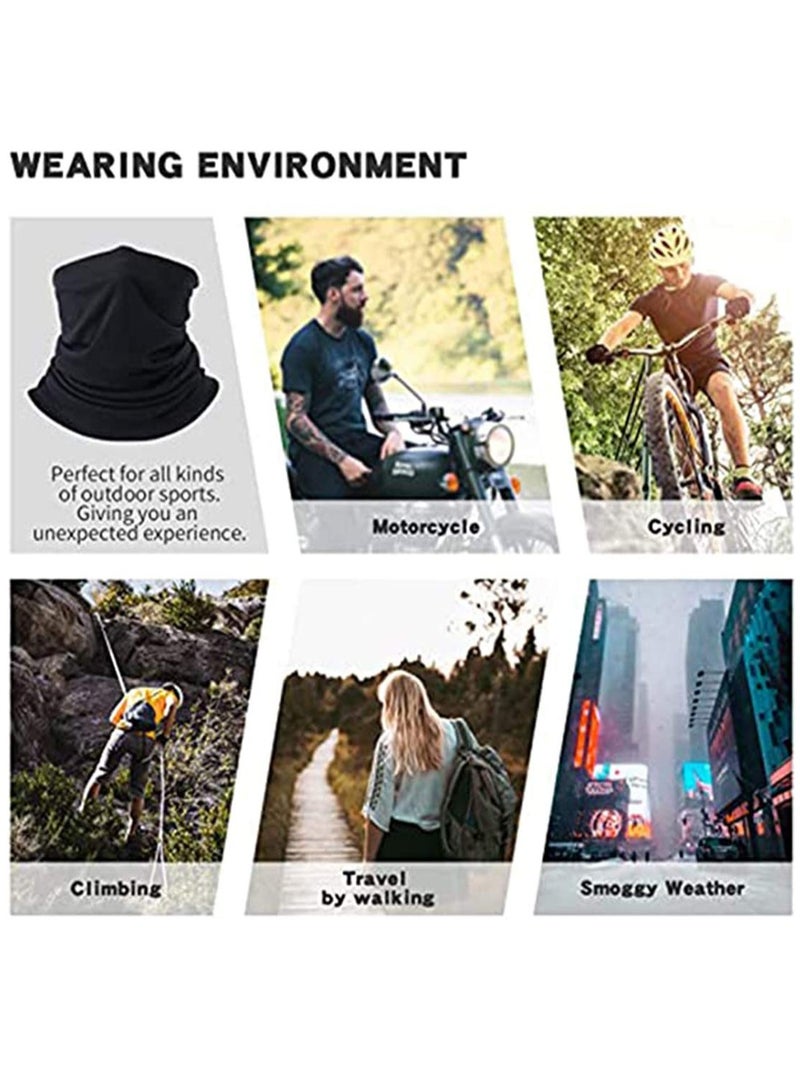 Bandana Headband Buff Neck Gaiter Stretchy Material Men Women for Running Cycling Hiking Yoga Basketball Camping Tennis Motorcycle Fishing Golf