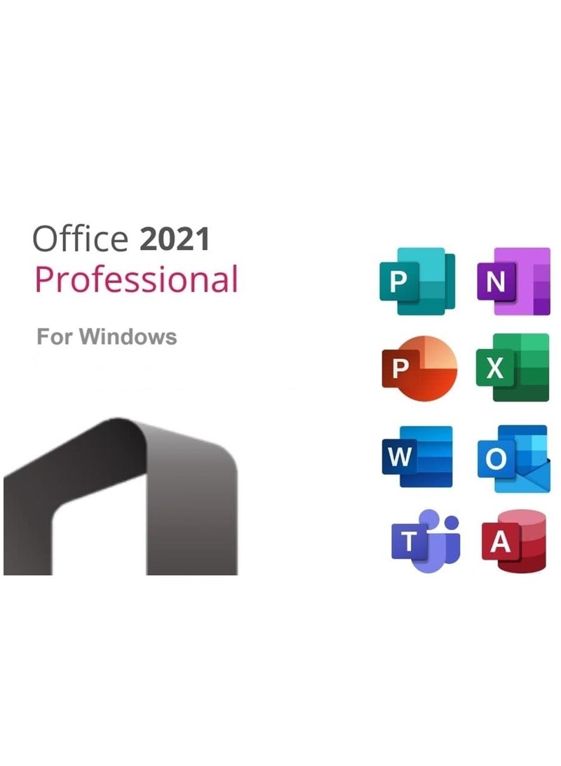 Office 2021 Professional with Teams Lifetime Subscription for windows