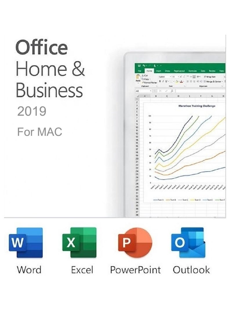 Office 2019 Home and Business Lifetime Subscription for Mac