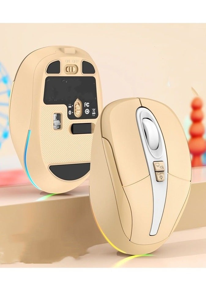 New RGB Wireless Bluetooth Mouse
