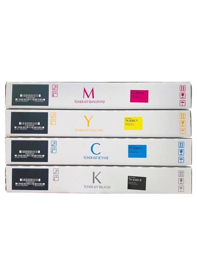 High Grade Compatible Toner Cartridge Replacement for TK-8365 for Kyocera TASKalfa 2554ci Color Multifunction Printers