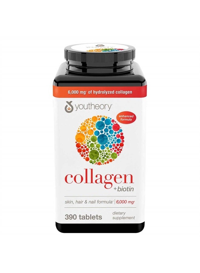 youtheory Collagen Advanced Formula 1, 2 and 3, 1 Pack (390 Tablets ) kg2sgk23