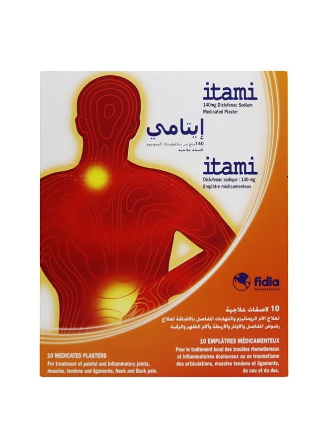 Fidia Pharma Itami Medicted Plasters 10 S Pack