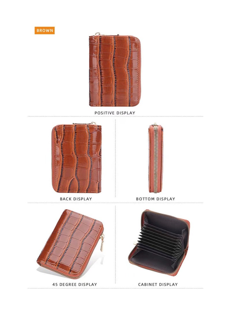 Leather Wallet Brown