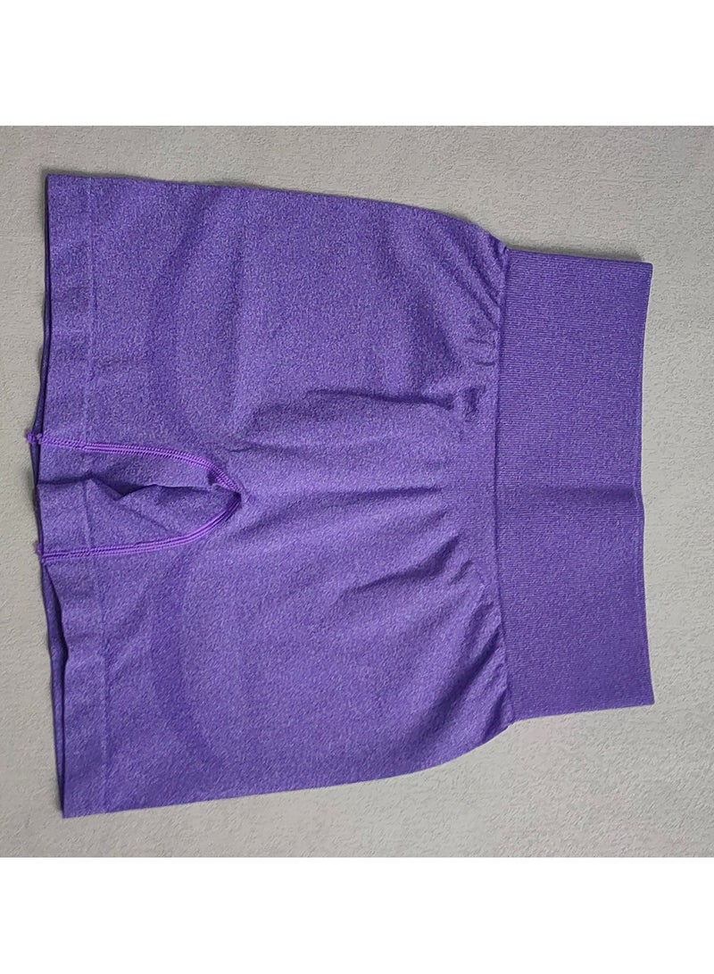 Yoga Tight Fitting Stretch Soft Pants Purple