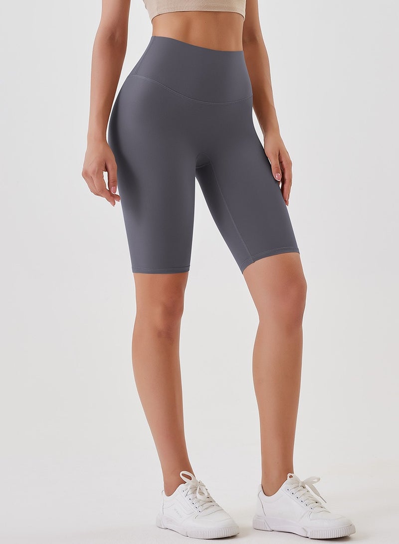 Yoga Tight Fitting Stretch Soft Pants Grey