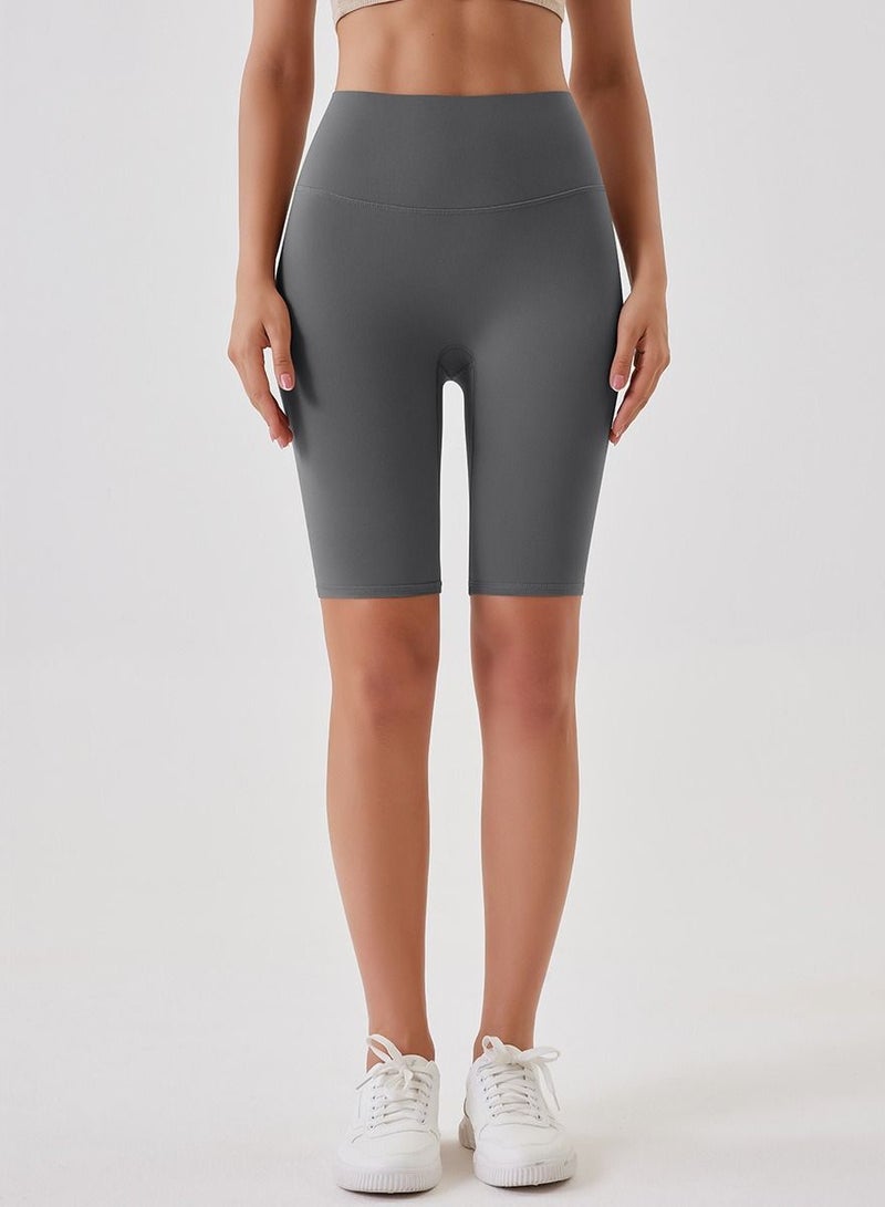 Yoga Tight Fitting Stretch Soft Pants Grey