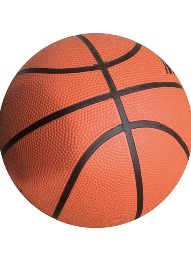 Indoor/Outdoor Basketballs for Men and Women, Official Size 7 Premium PU Leather/Rubber Basketballs Soft, Flexible, Lightweight, Easy to Grip Quiet Ball