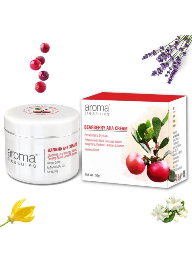 Bearberry Aha White Glow Face Cream For Women And Men Day Cream For Daily Use Natural White Glow Cream (50Gm)