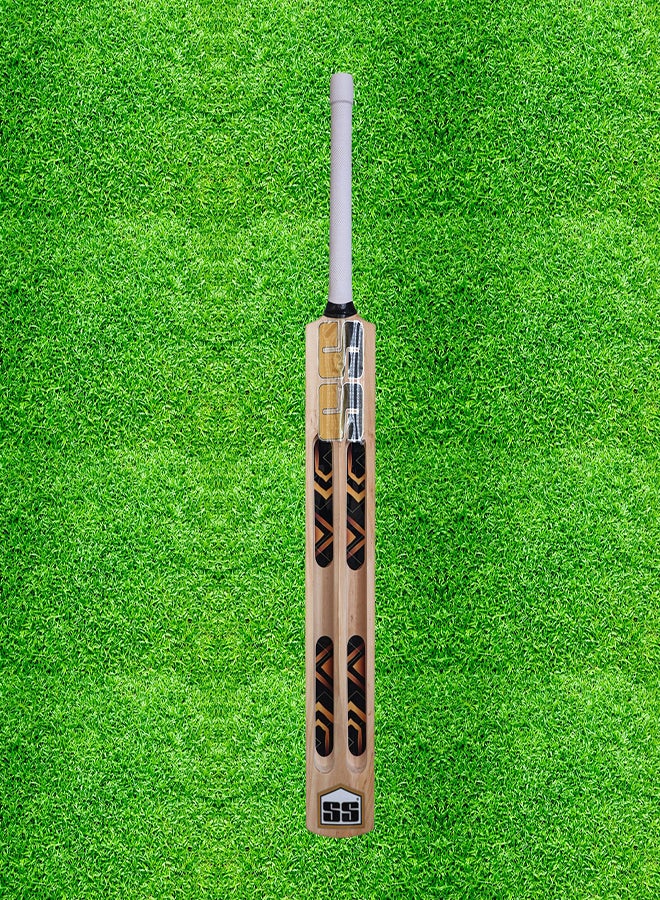 SS DRE RUSS Players Jumbo Tennis Ball Kashmir Willow Cricket Scoop Bat - SH