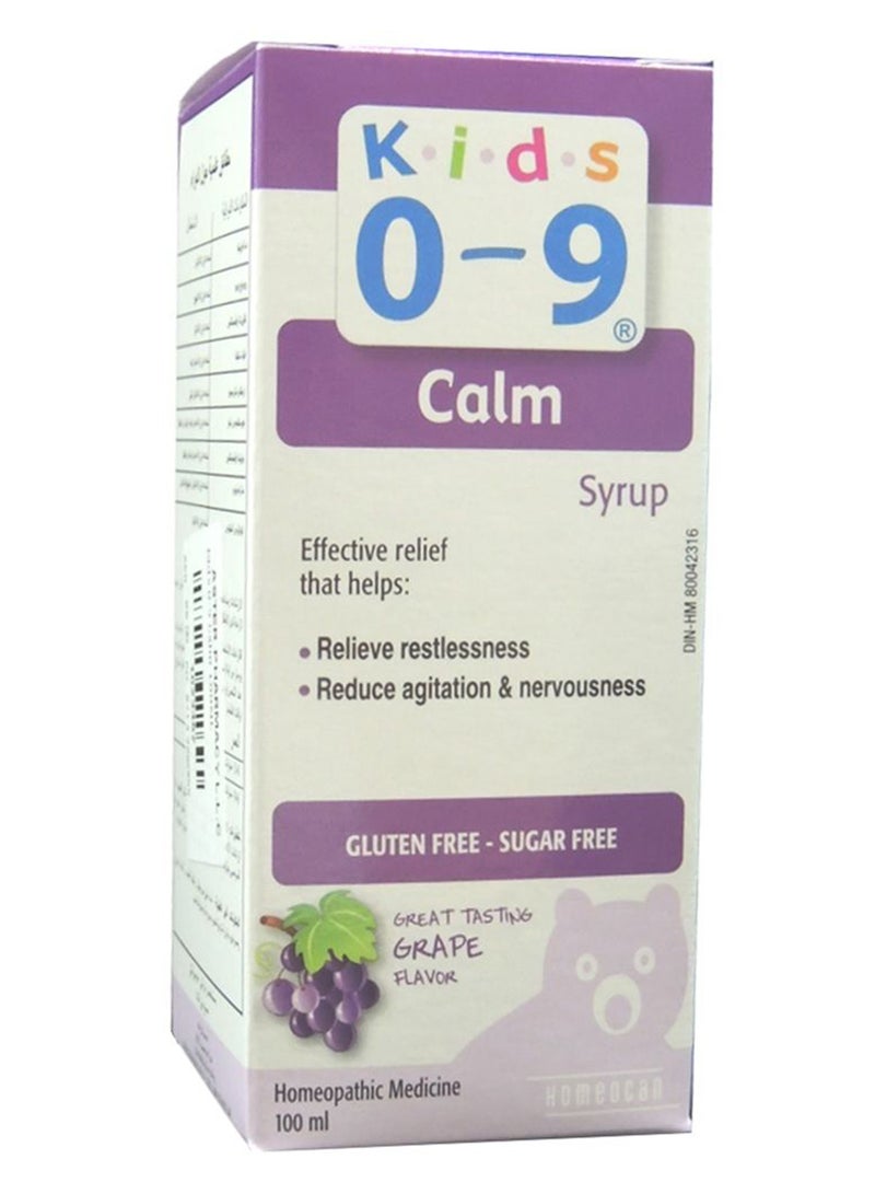 Gluten And Sugar Free Calm Syrup 100 Ml