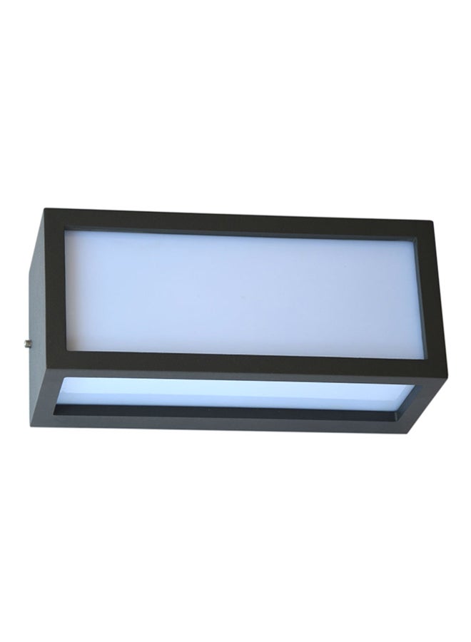 Garden Up And Down Light Black/White 25 X 11 X 10cm