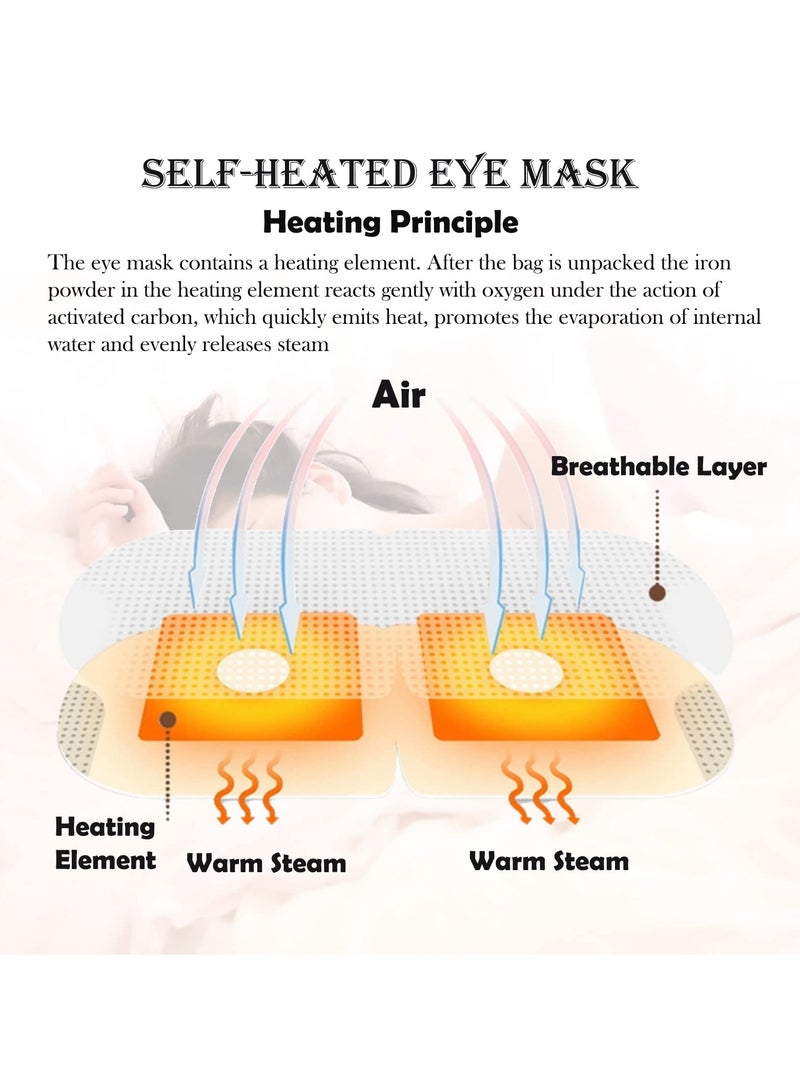 Steam Eye Mask, 10 Packs Hot Steam Eye SPA Mask