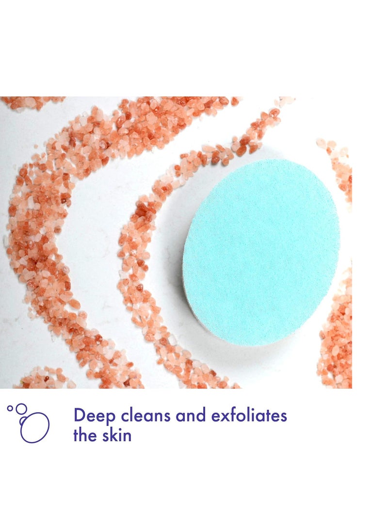 Buf-Puf Body Sponge, Bath Sponge, Dermatologist Developed, Cleanses Skin of Dirt, and Excess Oil, Reusable, Exfoliating, 1 Count
