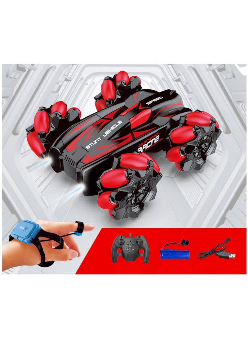 COOLBABY Children's Gesture Sensing Remote Control Car Toy Morphs Can Drift Car Boy Tumbling Stunt Four-wheel Drive Off-road Racing