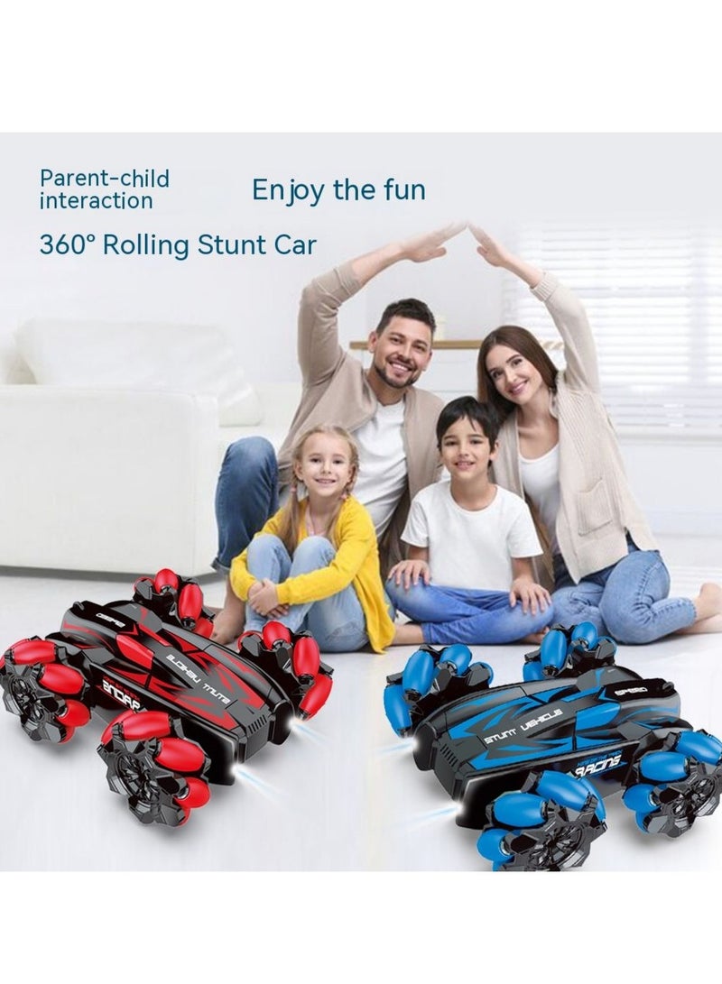 COOLBABY Children's Gesture Sensing Remote Control Car Toy Morphs Can Drift Car Boy Tumbling Stunt Four-wheel Drive Off-road Racing