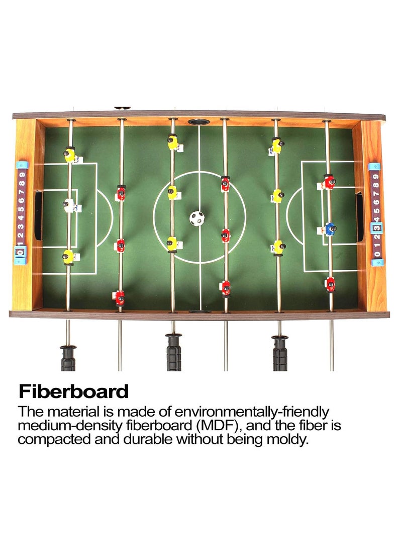 Free Standing Table Foosball/ Football Game For Adults/Kids| Portable Soccer Table Game Set