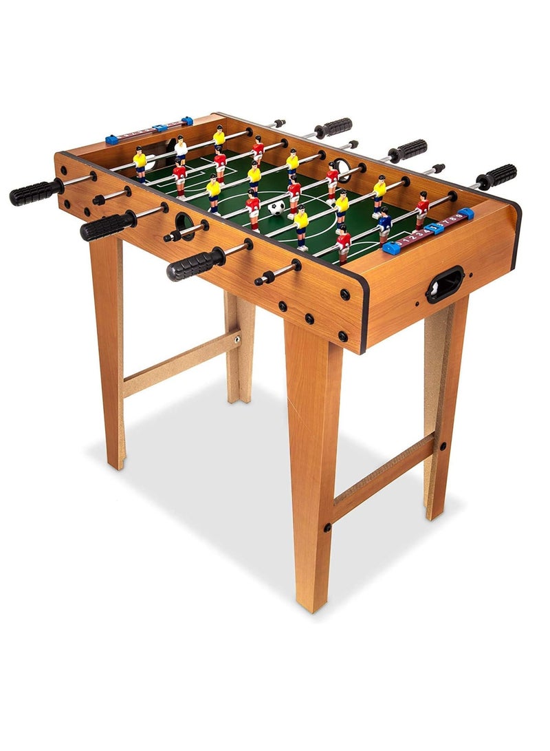 Free Standing Table Foosball/ Football Game For Adults/Kids| Portable Soccer Table Game Set