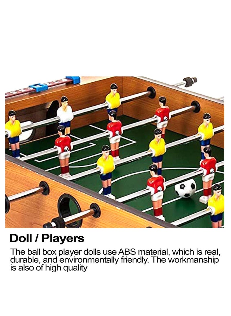 Free Standing Table Foosball/ Football Game For Adults/Kids| Portable Soccer Table Game Set