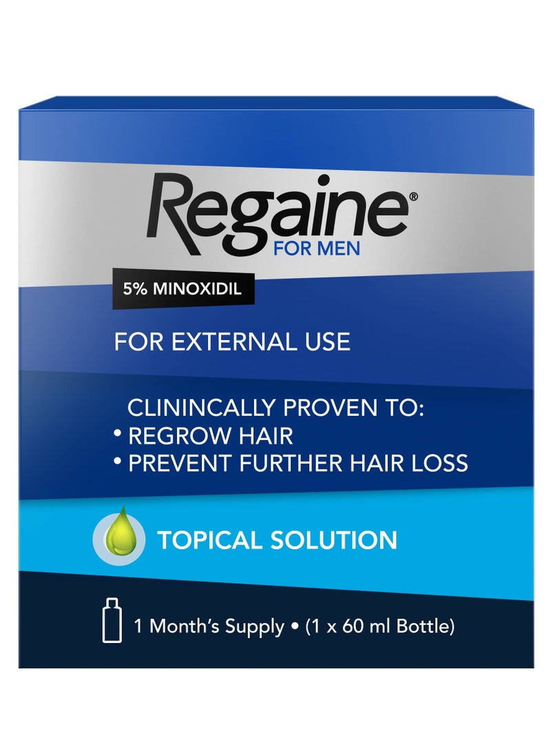 Men Extra Strength Scalp Solution 5% Minoxidil (60ml)