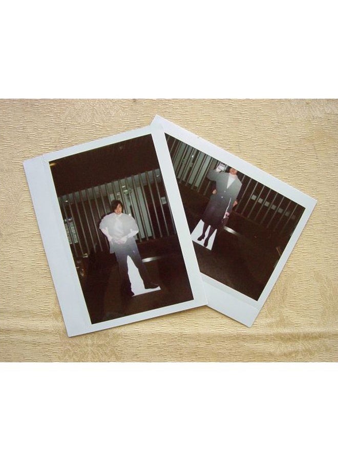 Instant Film Photo Paper For Instax WIDE -  10 Sheets White