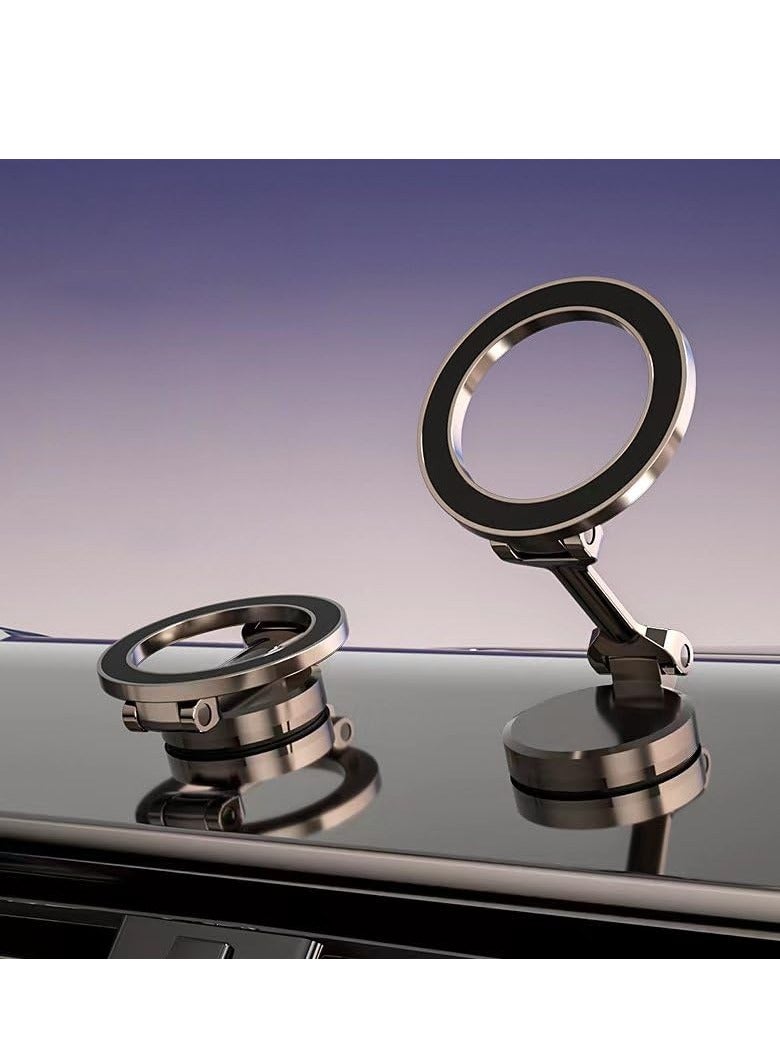 Magnetic Car Phone Holder, Air Vent Magnetic Charger Car Mount,  Adjustable Phone Mount for Car, Suitable for iPhone 14/13/12 Pro Max Plus Mini& MagSafe Case (Grey)