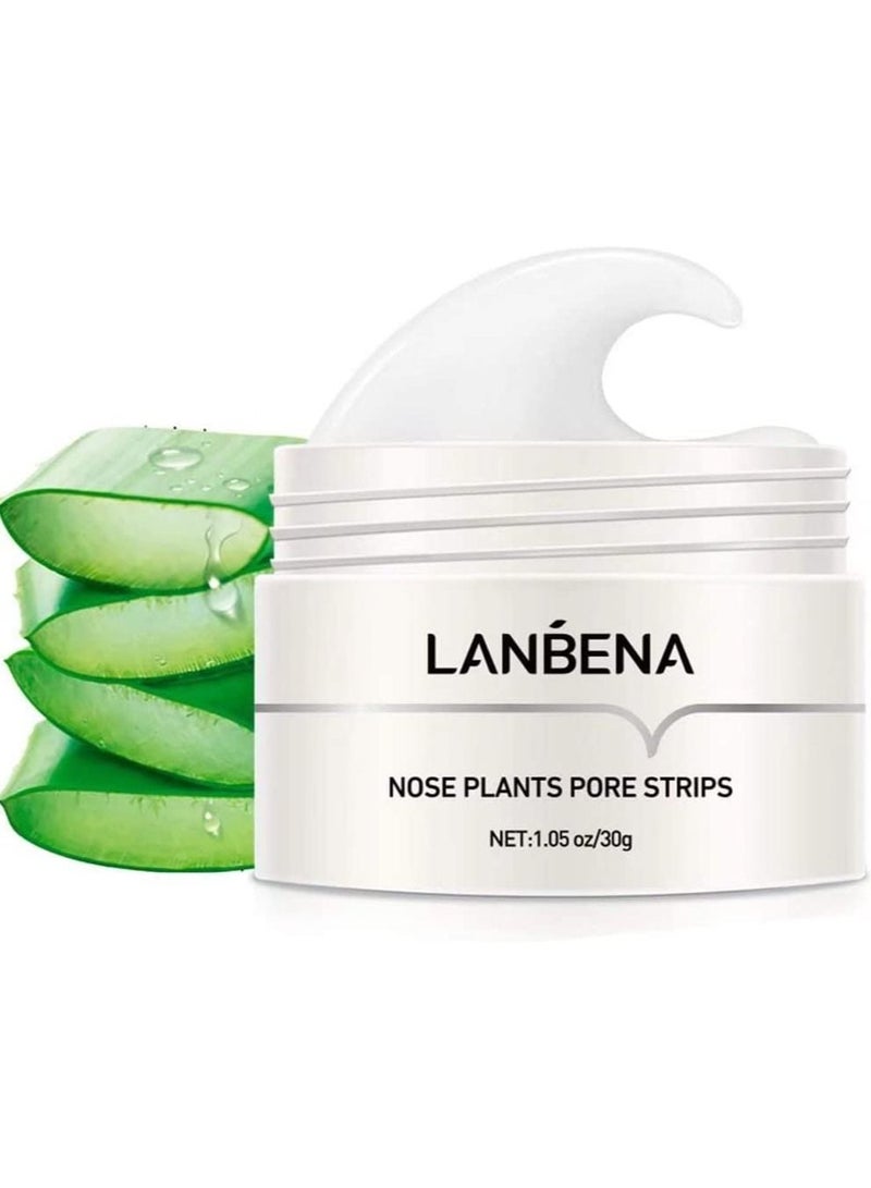 Lanbena Blackhead Remover Mask Charcoal Mask Peel off Mask Facial Pore Cleanser Purifying Face Mask Nose strips