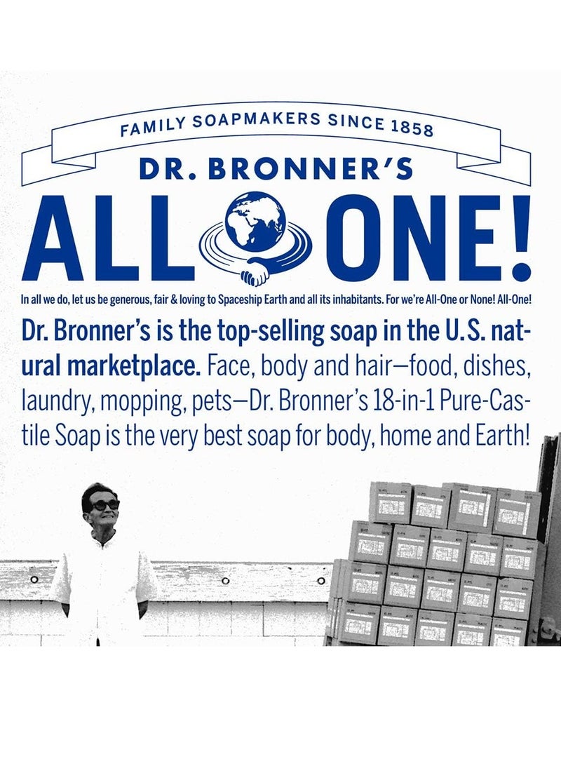 Dr. Bronner’s - All-One Toothpaste (Peppermint, 5 Ounce, 3-Pack) - 70% Organic Ingredients, Natural and Effective, Fluoride-Free, SLS-Free, Helps Freshen Breath, Reduce Plaque, Whiten Teeth, Vegan